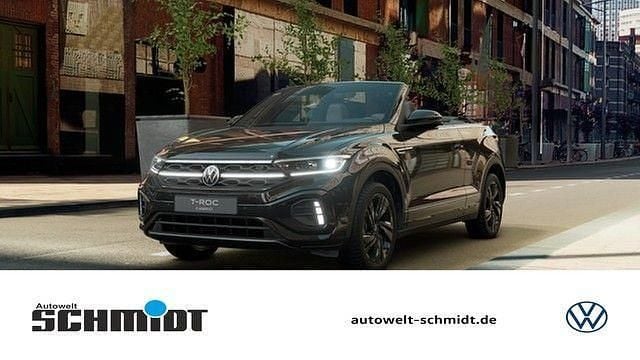 Schwarz Neu 2025 VW T-Roc Cabriolet R-line Cabrio | 42.590 € (Guter Preis) - Bild 1/4