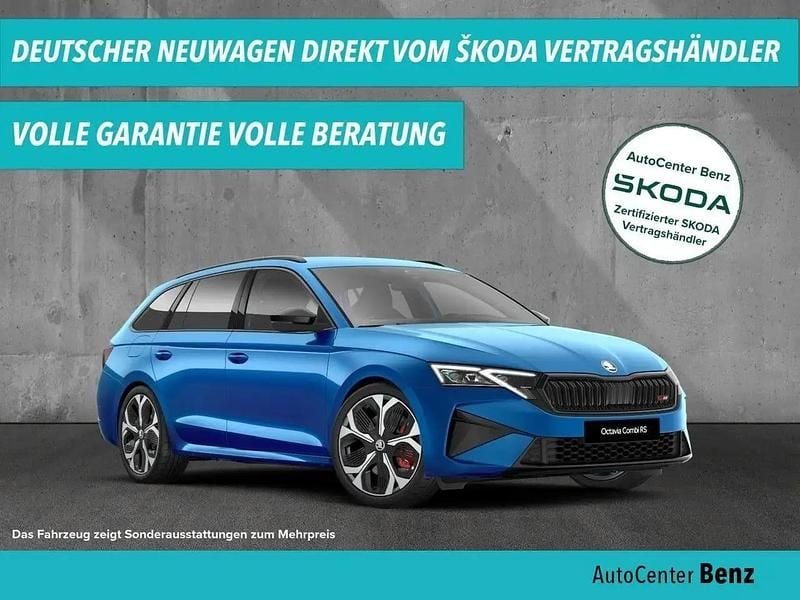 Blau Neu 2025 Skoda Octavia RS Kombi | 41.390 € (Fairer Preis) - Bild 1/4