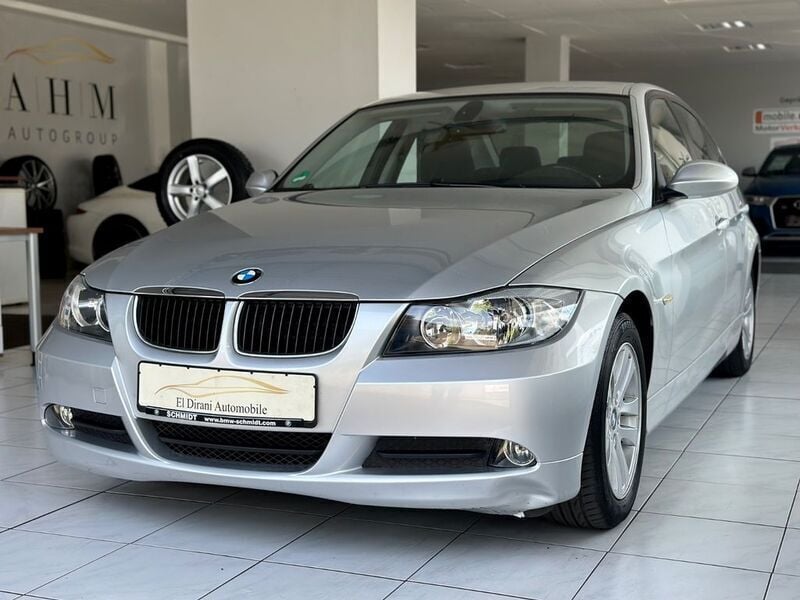 Silber Gebraucht 2008 BMW 320 Advantage Limousine | 3.990 € (Superpreis) - Bild 1/4