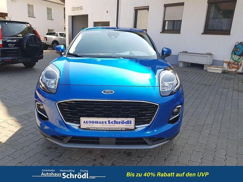 Gebraucht Ford Puma Titanium X 155 PS (114 kW) 2022 Desert island blue metallic SUV