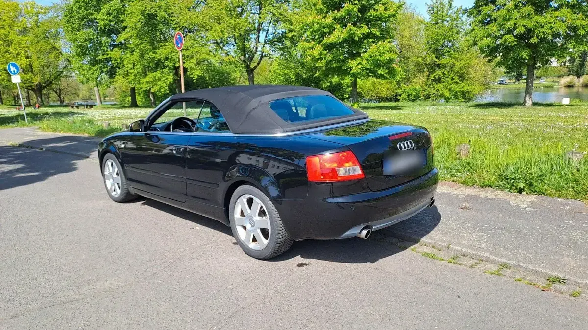 Occasion Audi A4 Cabriolet 170 ch (125 kW) 2002 Noir Cabriolet