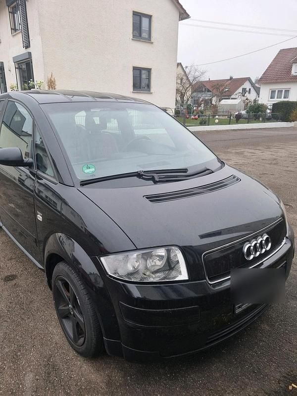 Schwarz Gebraucht 2002 Audi A2 Kleinwagen | 2.999 € (Guter Preis) - Bild 1/4
