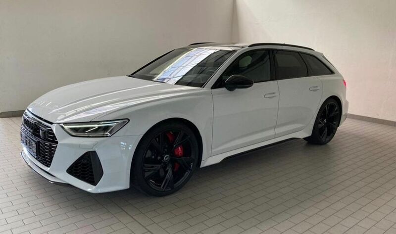 Gebraucht Audi RS6 Sport 600 PS (441 kW) 2021 Gletscherweiß metallic Kombi