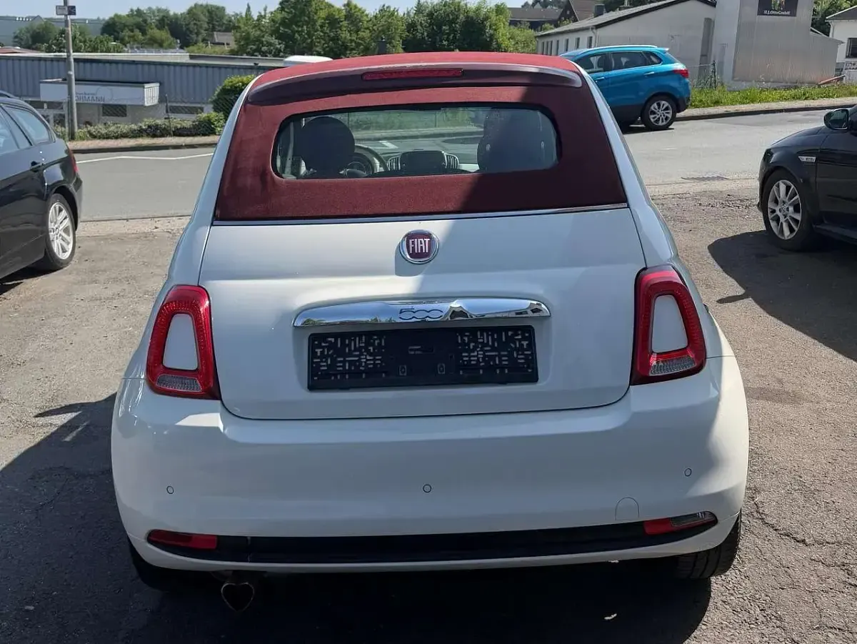 Gebraucht Fiat 500C Pop Star 69 PS (50 kW) 2017 Weiß Cabrio