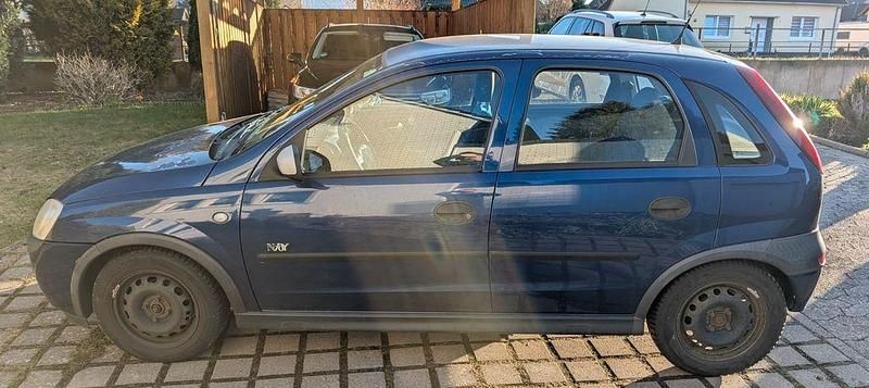 Gebraucht Opel Corsa Njoy 75 PS (55 kW) 2003 Blau Kleinwagen
