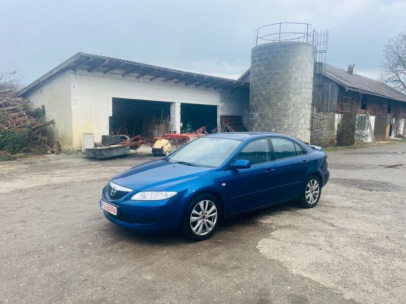 Blau Gebraucht 2006 Mazda 6 Limousine | 1.099 € (Superpreis) - Bild 1/4