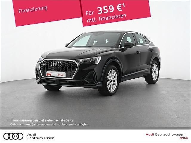Mythosschwarz metallic Gebraucht 2022 Audi Q3 Sportback Design SUV | 31.980 € (Superpreis) - Bild 1/3