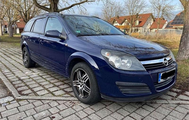 Gebraucht Opel Astra 105 PS (77 kW) 2004 Blau Kombi