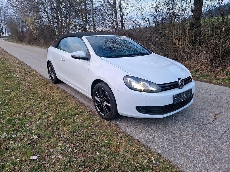 Gebraucht VW Golf Cabriolet 122 PS (89 kW) 2012 Weiß Cabrio