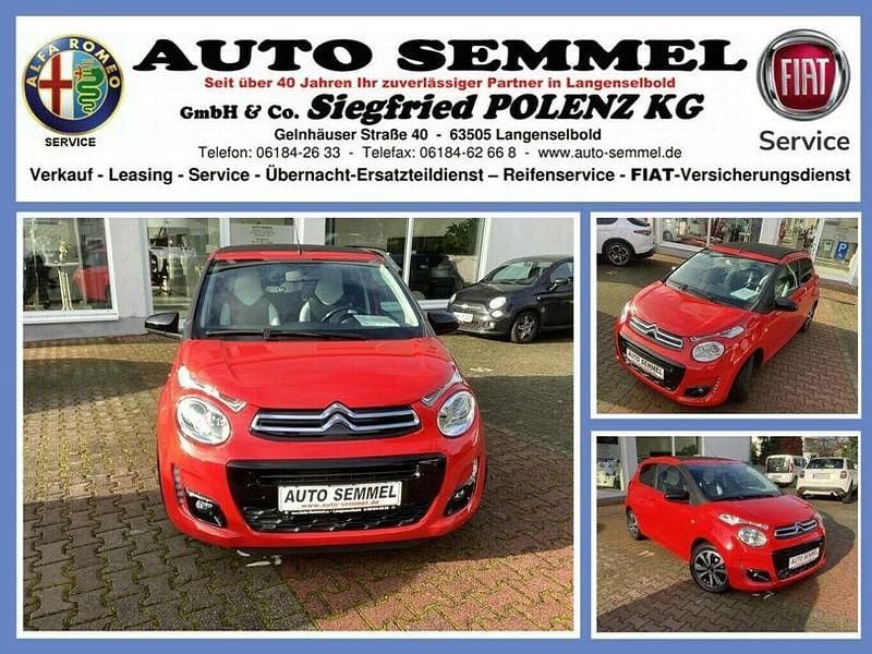 Rot Gebraucht 2020 Citroën C1 Shine Kleinwagen | 11.600 € - Bild 1/4