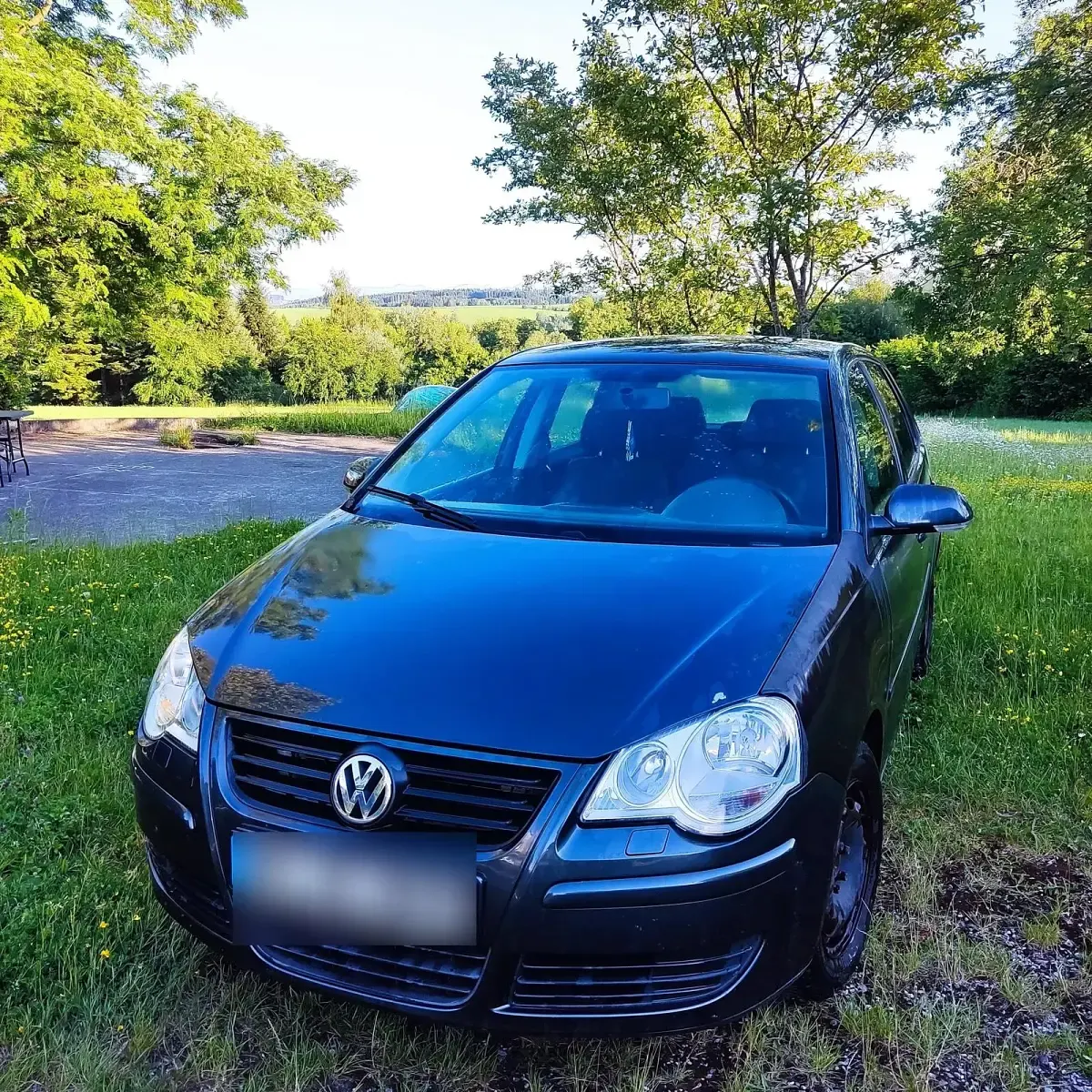 Gebraucht VW Polo 60 PS (44 kW) 2005 Blau Kleinwagen