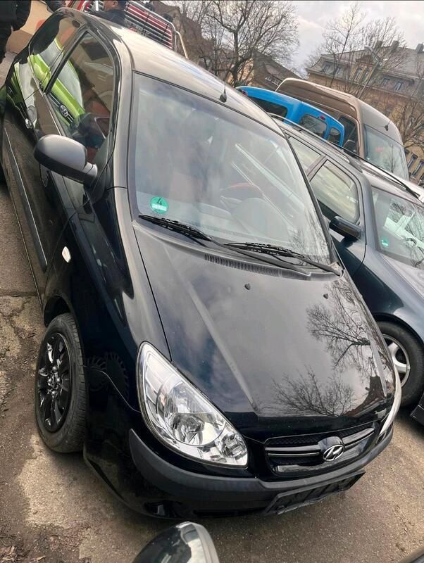 Schwarz Gebraucht 2008 Hyundai Getz Kleinwagen | 600 € (Superpreis) - Bild 1/3