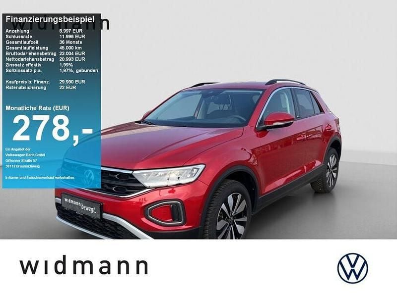 Kings red metallic Gebraucht 2024 VW T-Roc Move SUV | 29.990 € (Fairer Preis) - Bild 1/4
