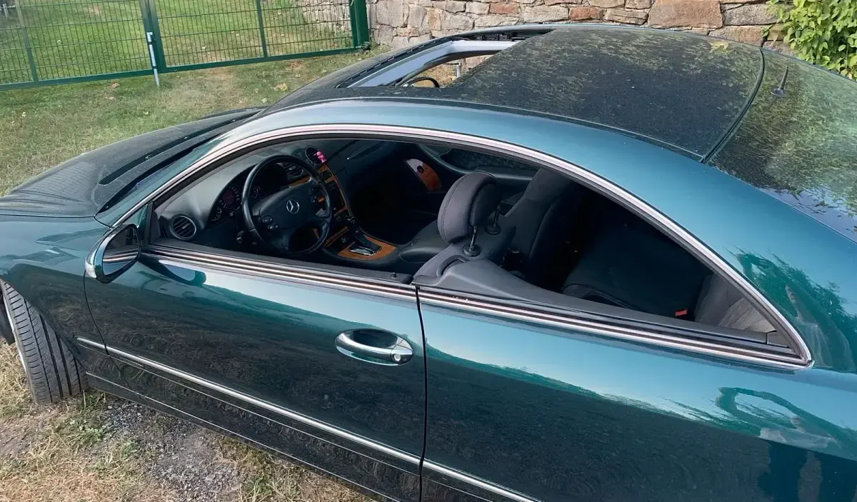Gebraucht Mercedes CLK320 218 PS (160 kW) 2002 Grün Coupé