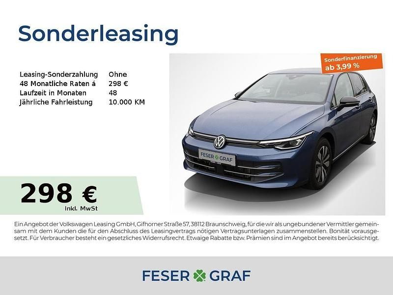 Anemonenblau metallic Gebraucht 2025 VW Golf VIII Goal Limousine | 28.880 € (Superpreis) - Bild 1/3