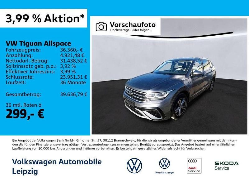 Gebraucht VW Tiguan Allspace Elegance 200 PS (147 kW) 2022 Grau SUV