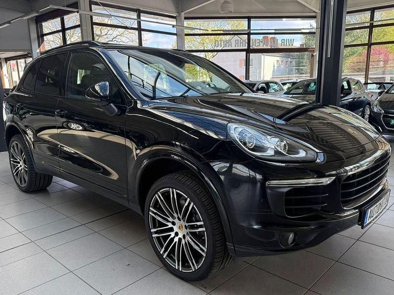 Gebraucht Porsche Cayenne Platinum Edition 262 PS (192 kW) 2017 Tiefschwarz SUV