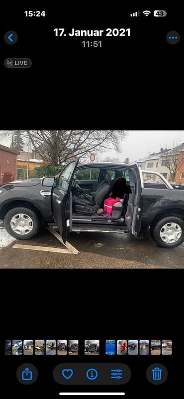 Schwarz Gebraucht 2016 Ford Ranger Abholung | 22.000 € - Bild 1/4