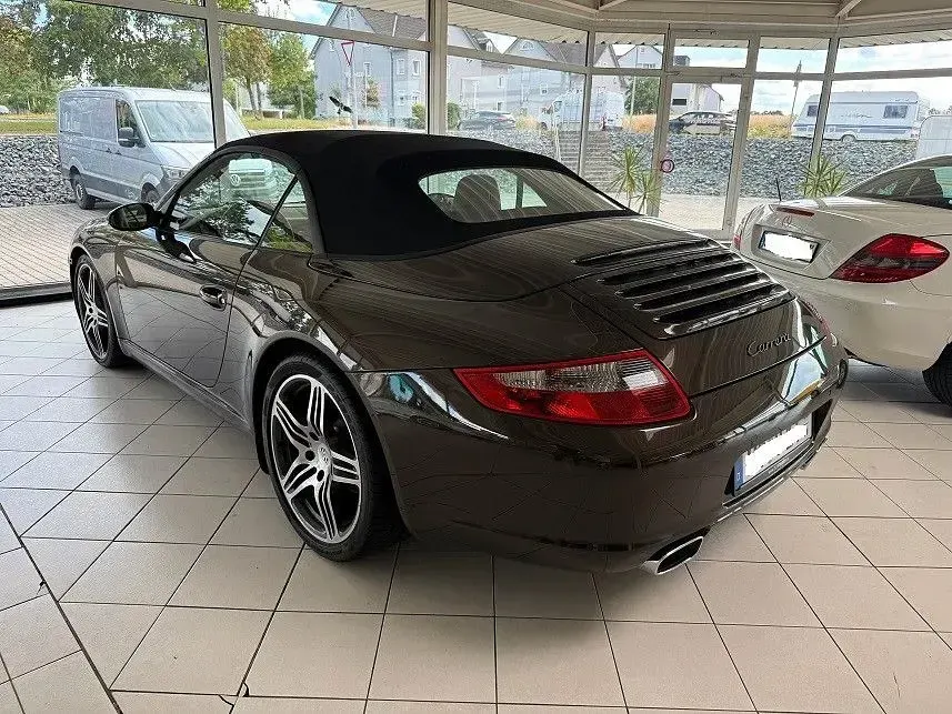 Gebraucht Porsche 911 Carrera Cabriolet 325 PS (239 kW) 2008 Braun Cabrio