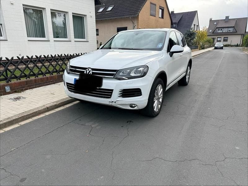 Weiß Gebraucht 2013 VW Touareg SUV | 14.290 € (Superpreis) - Bild 1/4