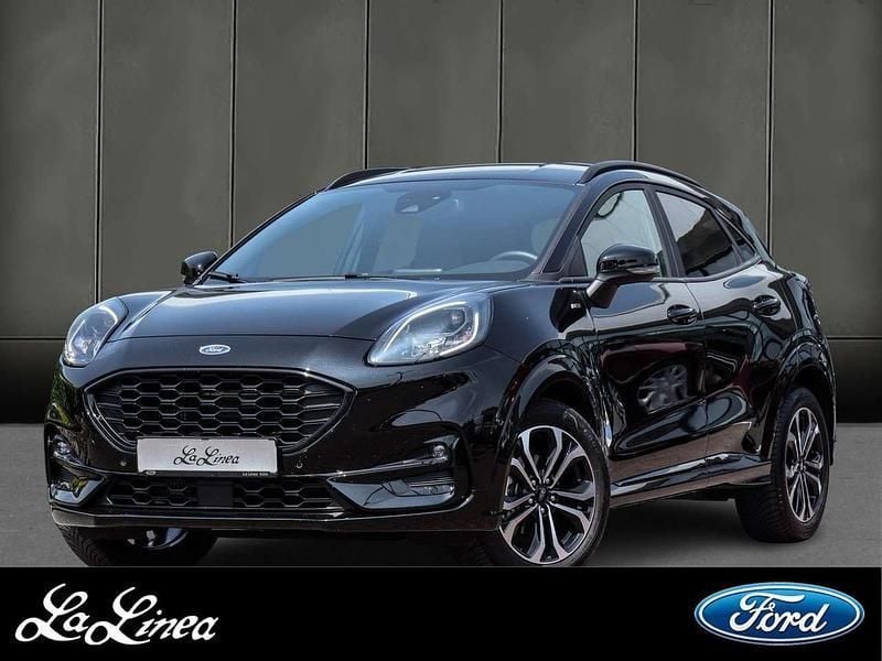 Obsidianschwarz metallic Gebraucht 2024 Ford Puma ST-Line X SUV | 23.490 € (Guter Preis) - Bild 1/3