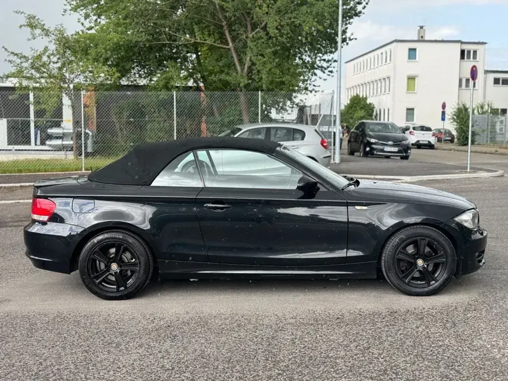 Gebraucht BMW 120 Cabriolet Efficient Dynamics 177 PS (130 kW) 2008 Schwarz Cabrio
