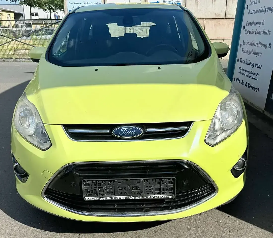 Gebraucht Ford C-MAX Titanium 150 PS (110 kW) 2010 Gelb Van / Kleinbus