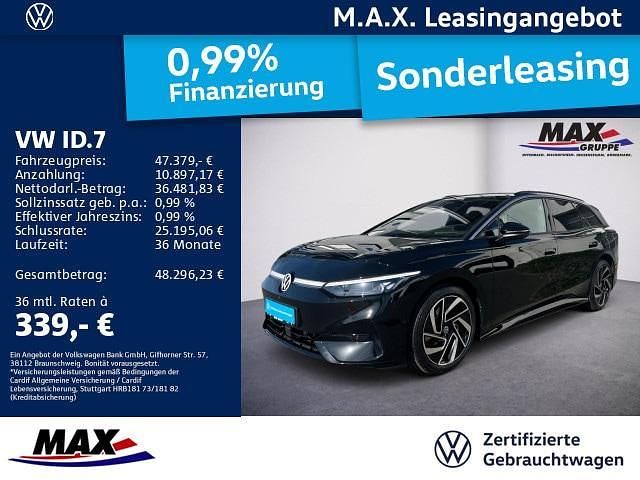 Schwarz Gebraucht 2024 VW ID.7 Pro Limousine | 47.379 € - Bild 1/3