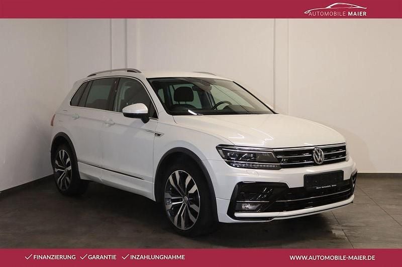 Weiß Gebraucht 2019 VW Tiguan R-line SUV | 18.900 € (Superpreis) - Bild 1/4