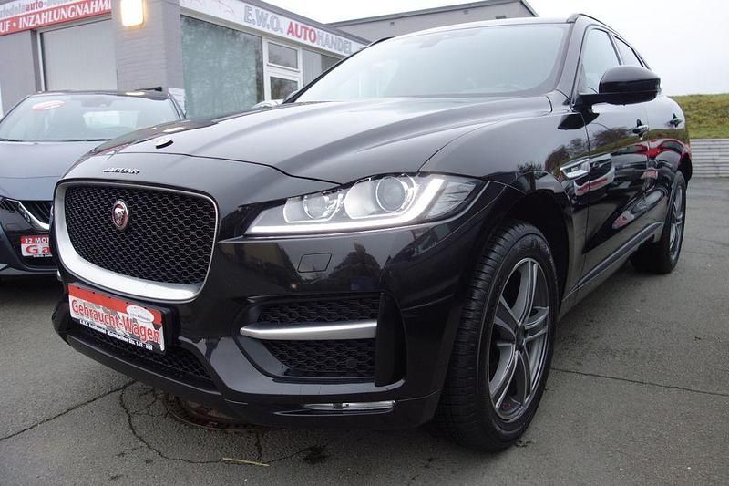 Schwarz Gebraucht 2019 Jaguar F-Pace R-Sport SUV | 14.980 € (Superpreis) - Bild 1/4