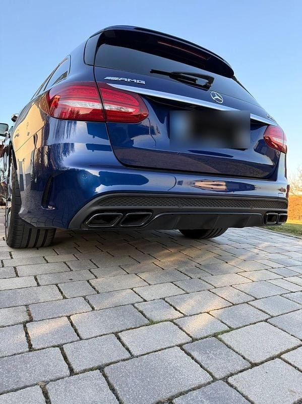 Gebraucht Mercedes C63S AMG 510 PS (375 kW) 2018 Blau Kombi