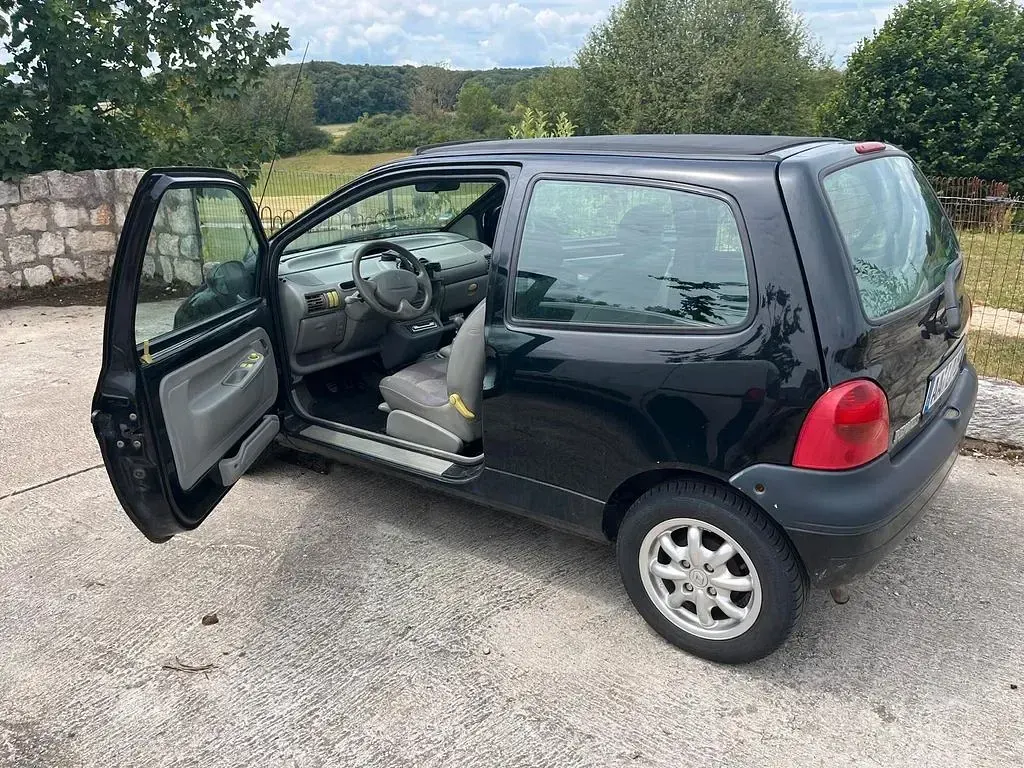Gebraucht Renault Twingo 58 PS (42 kW) 2000 Schwarz Kleinwagen