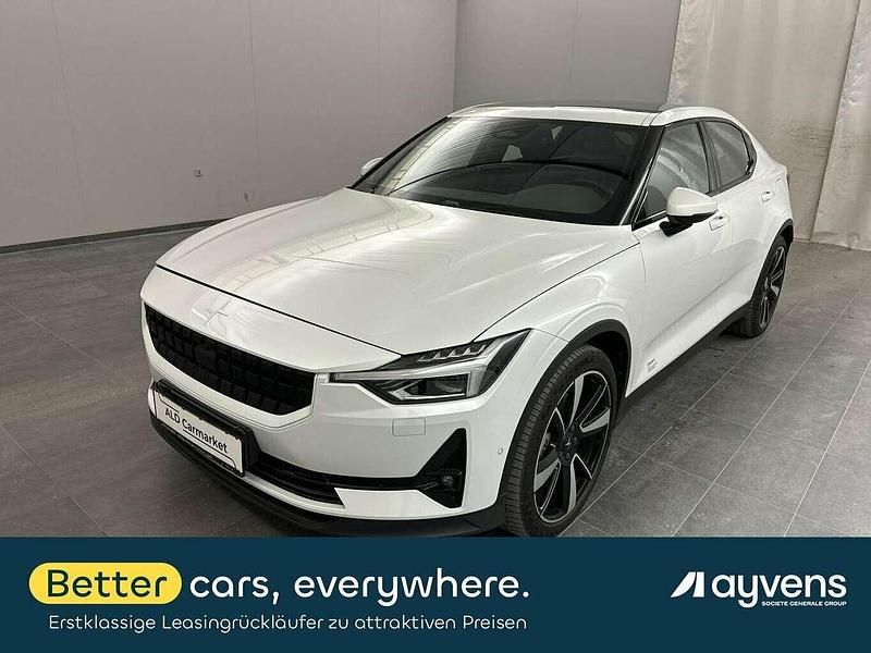 Lackierung: snow Gebraucht 2021 Polestar 2 Kleinwagen | 28.980 € (Fairer Preis) - Bild 1/4