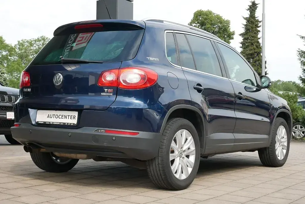 Gebraucht VW Tiguan Team 150 PS (110 kW) 2010 Blau SUV
