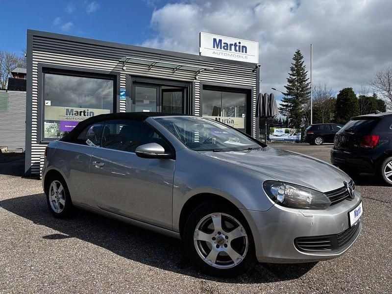 Gebraucht VW Golf Cabriolet 105 PS (77 kW) 2012 Silber Cabrio