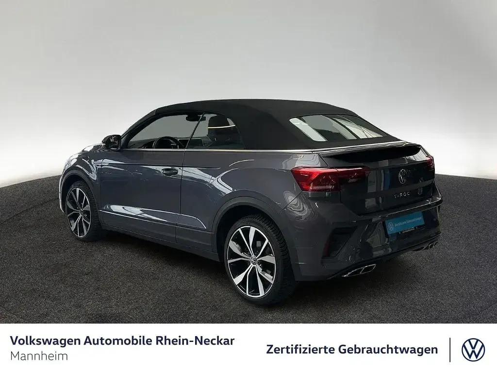 Gebraucht VW T-Roc Cabriolet R-line 150 PS (110 kW) 2023 Grau Cabrio