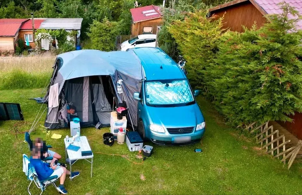 Gebraucht VW Caddy Maxi Style 140 PS (102 kW) 2009 Blau Van / Kleinbus