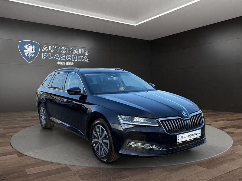 Gebraucht Skoda Superb Style 150 PS (110 kW) 2021 Schwarzmagic perleffekt Limousine
