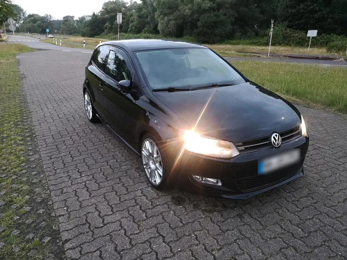 Gebraucht VW Polo 140 PS (102 kW) 2010 Schwarz Kleinwagen