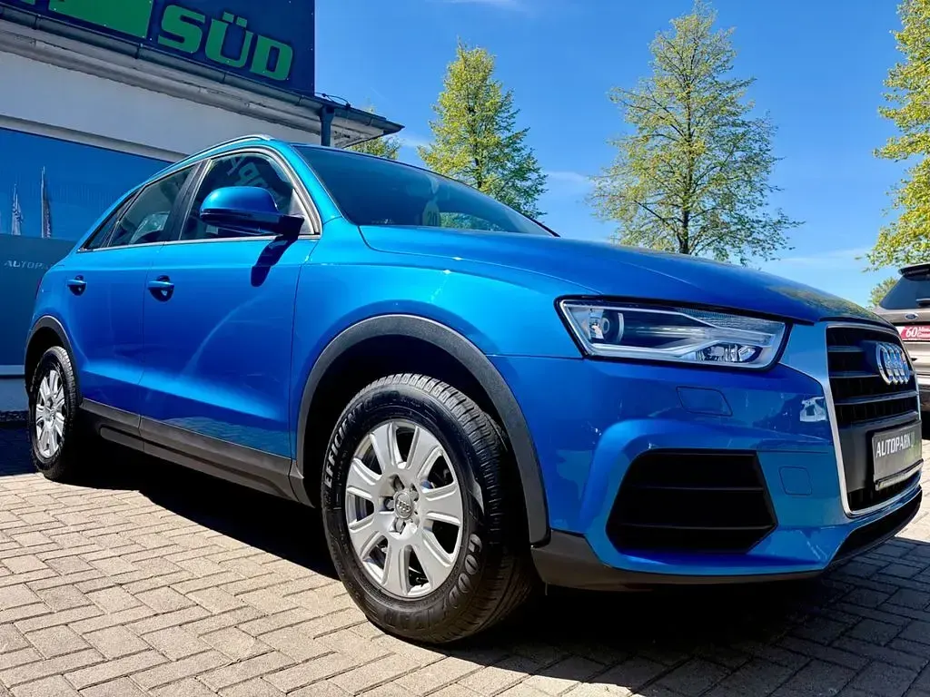 Usata Audi Q3 Comfort 150 CV (110 kW) 2015 Blu SUV