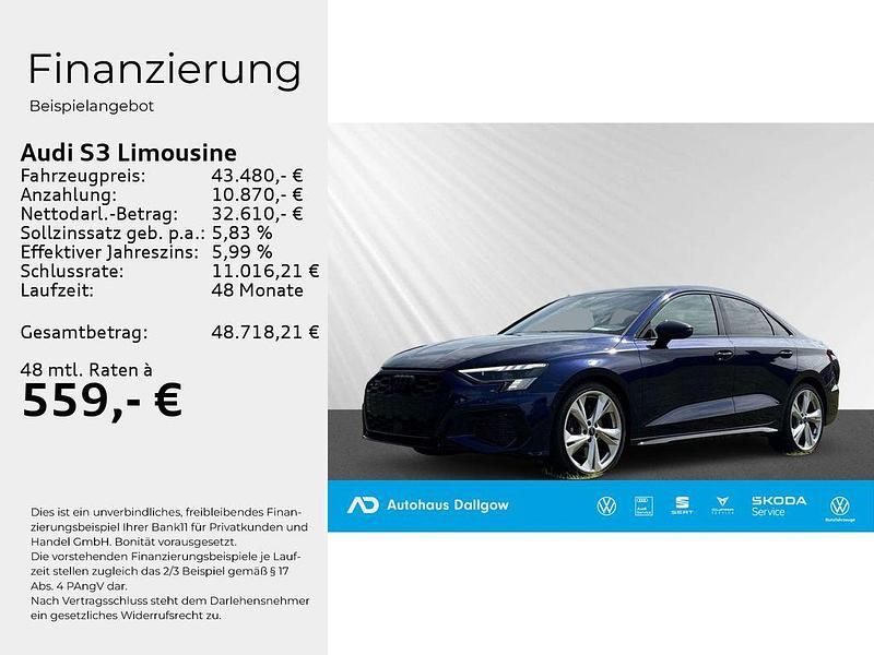 Gebraucht Audi S3 Sport 310 PS (228 kW) 2024 2d navarrablau metallic Limousine