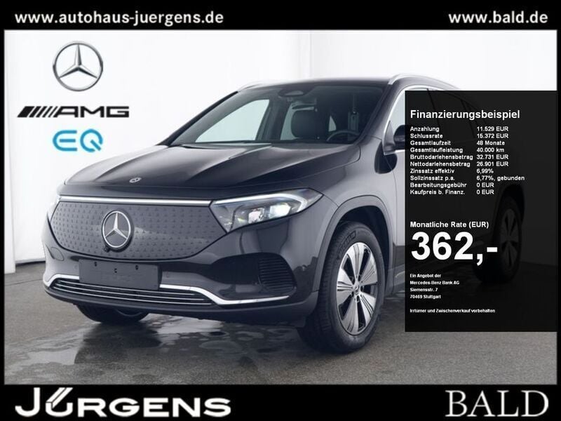 Schwarz metalliclack kosmosschwarz Gebraucht 2024 Mercedes EQA300 Progressive SUV | 39.880 € (Etwas zu teuer) - Bild 1/4