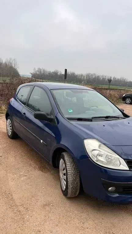 Gebraucht Renault Clio Authentique 65 PS (47 kW) 2007 Blau Kleinwagen