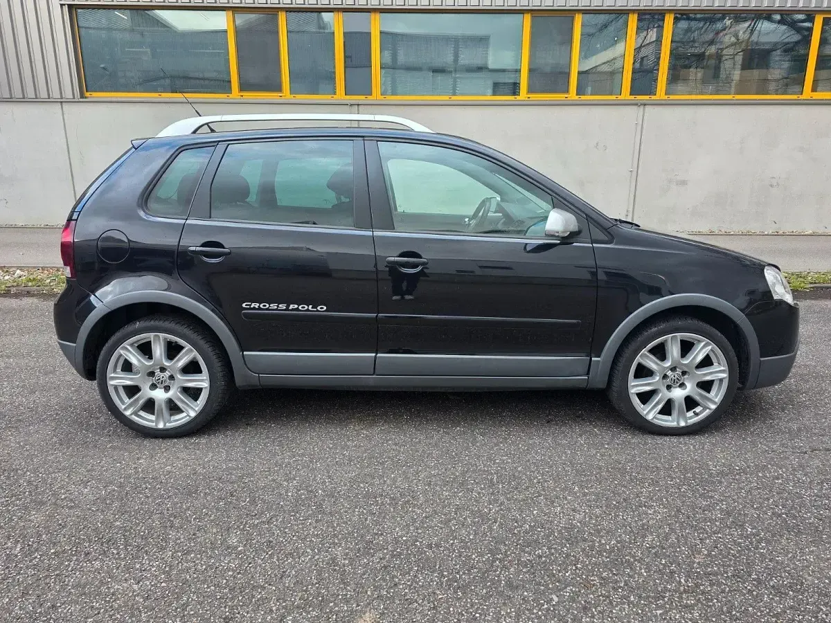 Gebraucht VW Polo Cross 69 PS (50 kW) 2006 Schwarz Kleinwagen