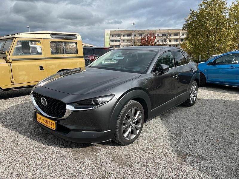 Grau Gebraucht 2021 Mazda CX-30 SUV | 10.999 € - Bild 1/4