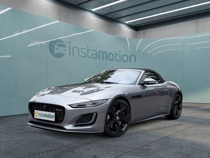 Grau Gebraucht 2024 Jaguar F-Type Cabrio | 70.249 € (Teuer) - Bild 1/4