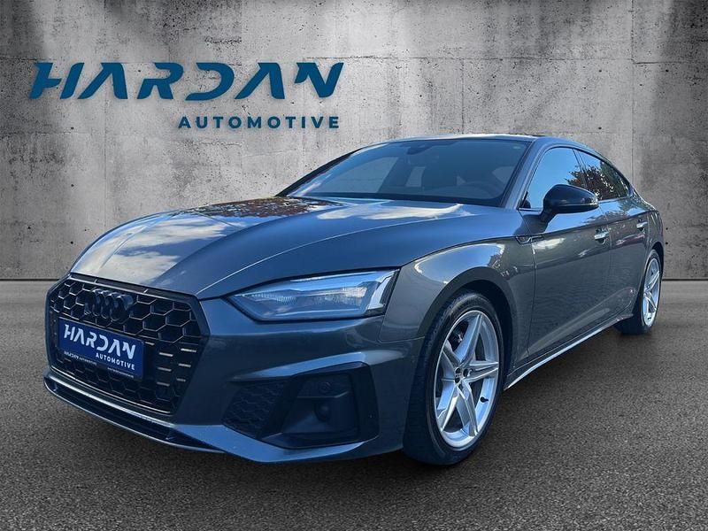 Grau Gebraucht 2022 Audi A5 Sportback S-Line Limousine | 30.490 € (Guter Preis) - Bild 1/4