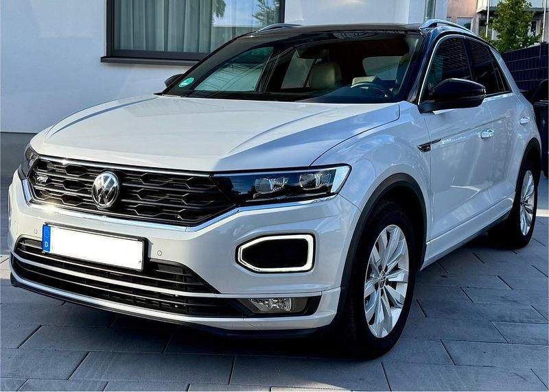 Weiß Gebraucht 2019 VW T-Roc R-line SUV | 23.450 € (Fairer Preis) - Bild 1/4