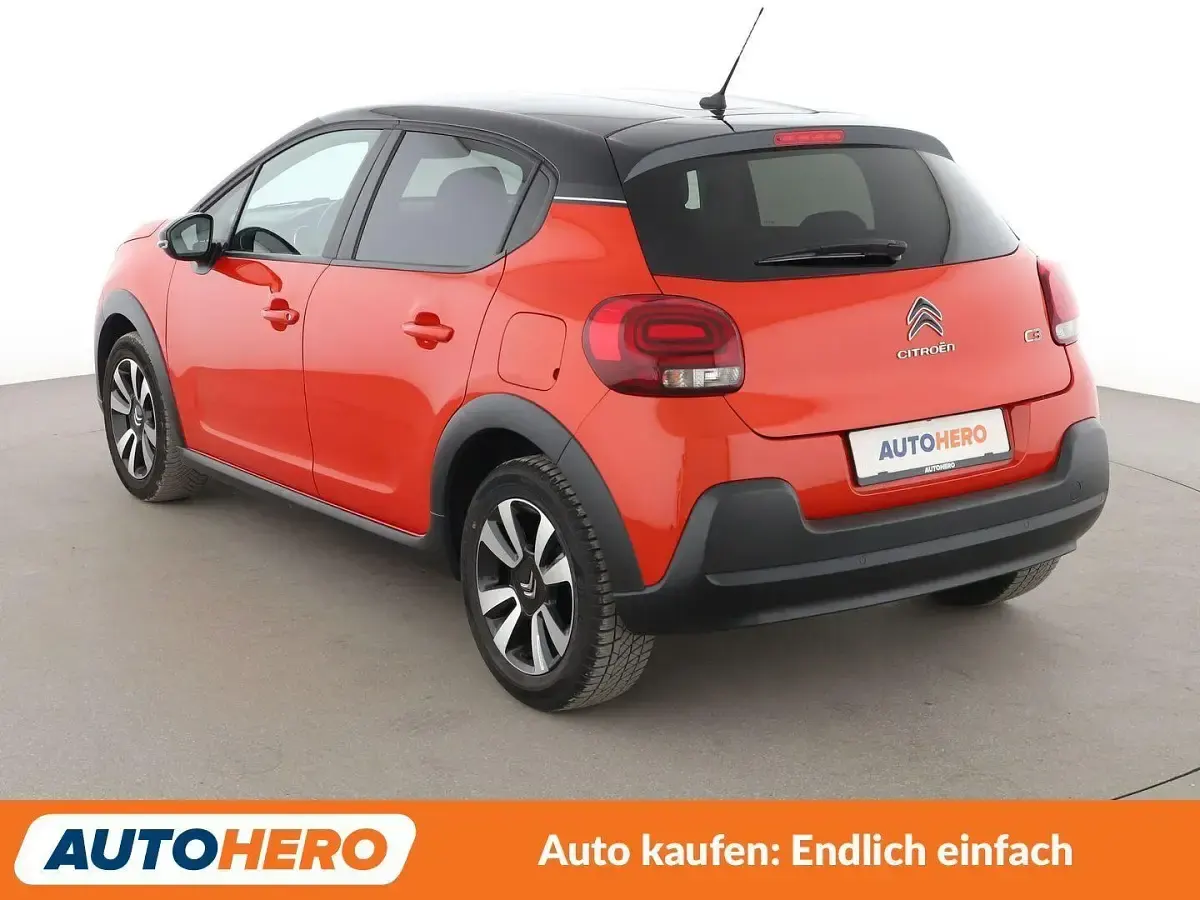 Gebraucht Citroën C3 Feel 82 PS (60 kW) 2017 Orange Limousine