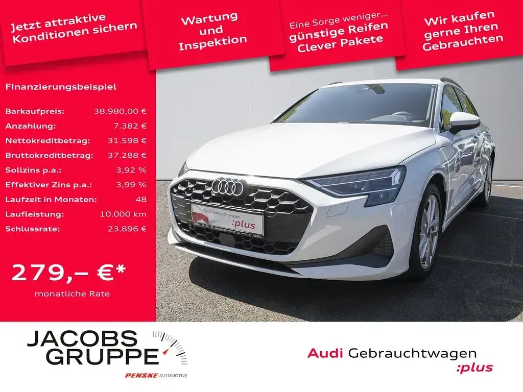Second-hand Audi A3 Ambiente 204 CP (150 kW) 2025 Alb Berlinǎ